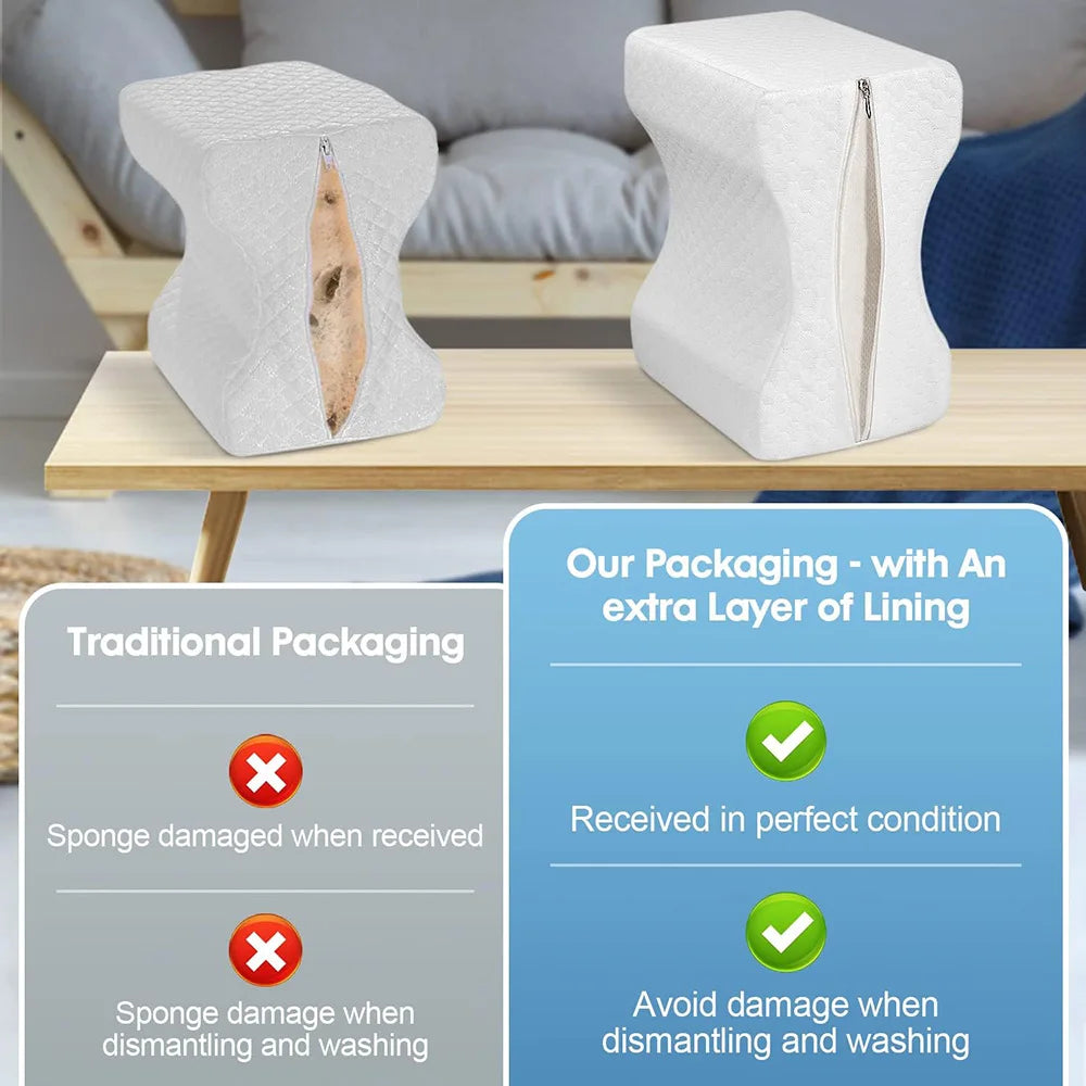 Memory Foam Knee Pillow