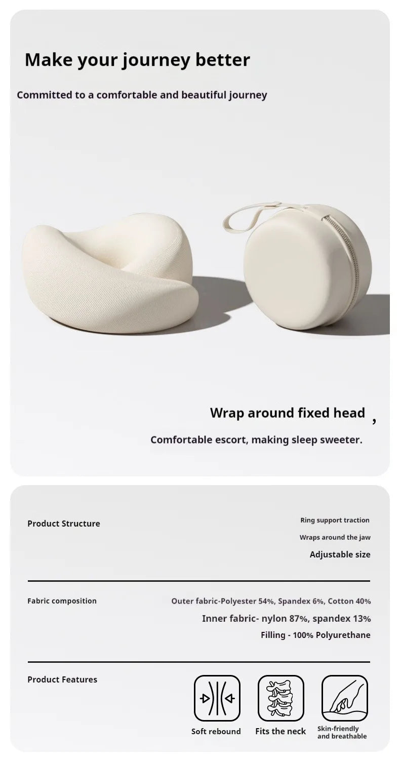 Memory Foam Neck Pillow