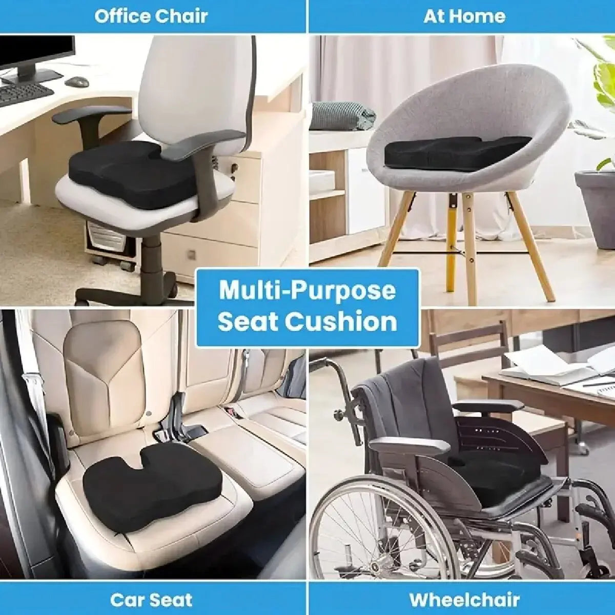 U-Shape Memory Foam Seat