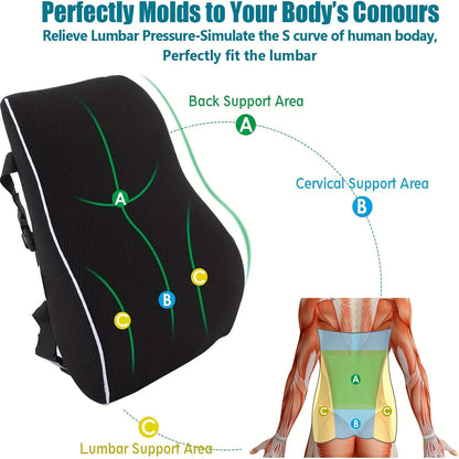Lumbar Support Back Cushion