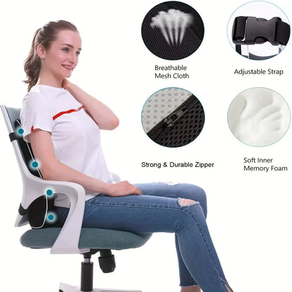 Lumbar Support Back Cushion
